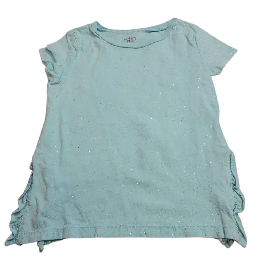 Carter's kid shimmering shirt 6/6x
